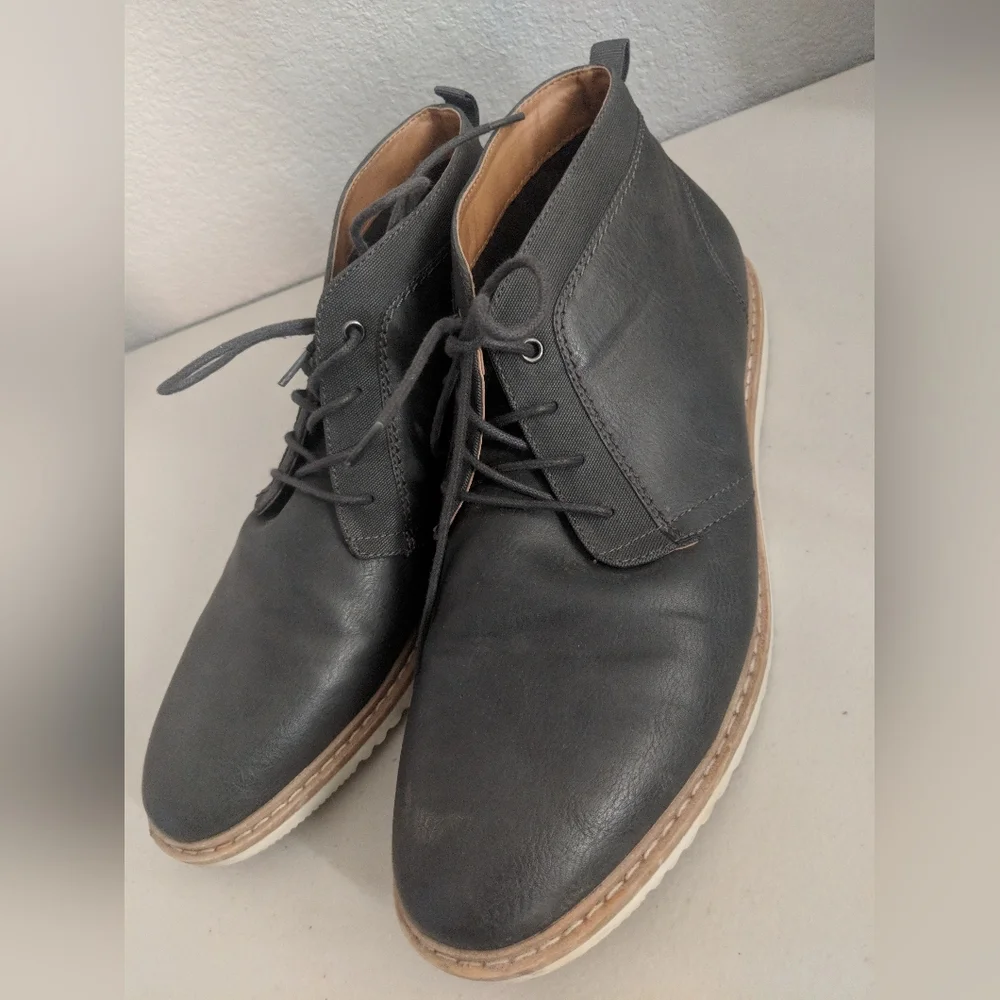 Mens Granger Chukka Ankle Boots Shoe Businesscasual Classic Office Big Tall